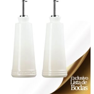 Set of 2 Oil & Vinegar Meringue Le Creuset