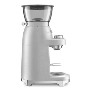 Smeg - Retro-Style Coffee Grinder - Brushed Aluminum
