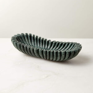 Oval Marble Bowl